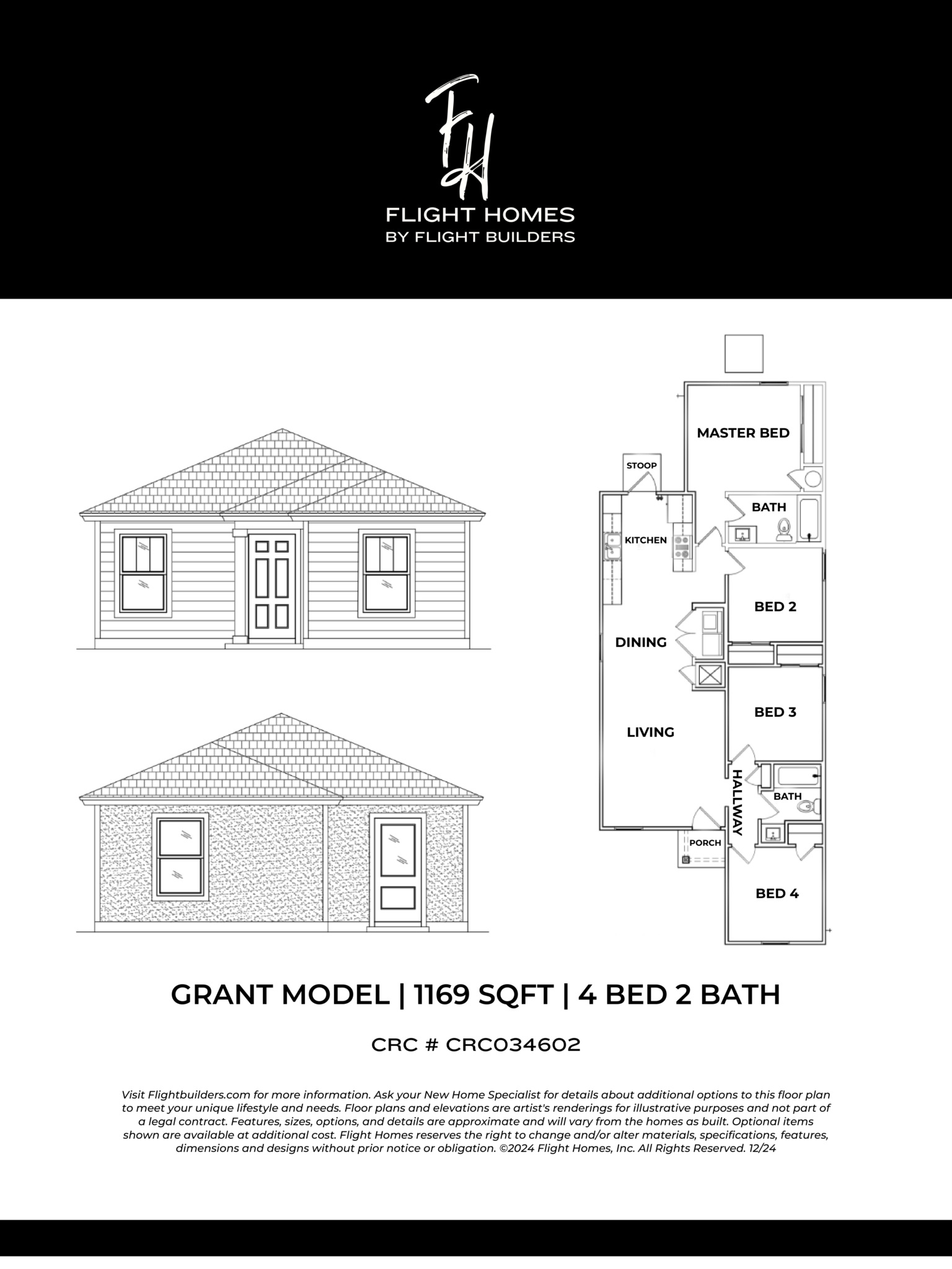Grant Model floor plan