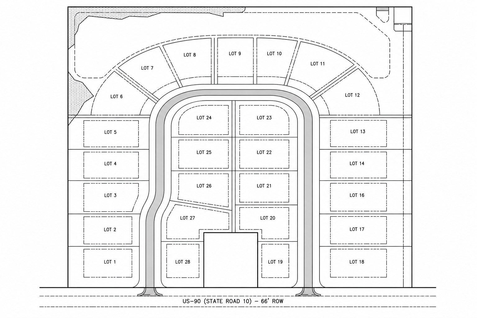 Sadie Pines site map