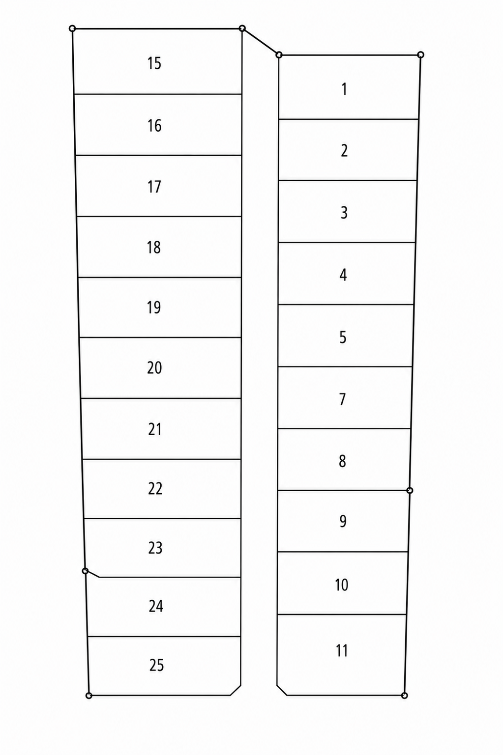 Dolphin Court site map