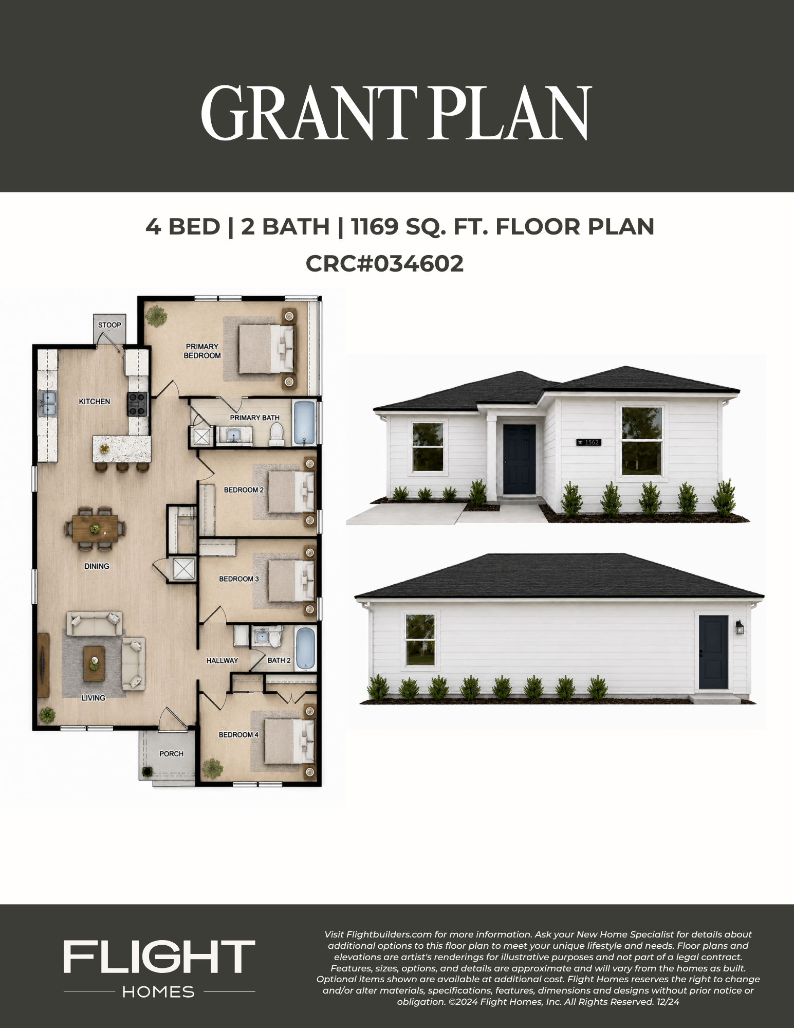 Grant Model floor plan