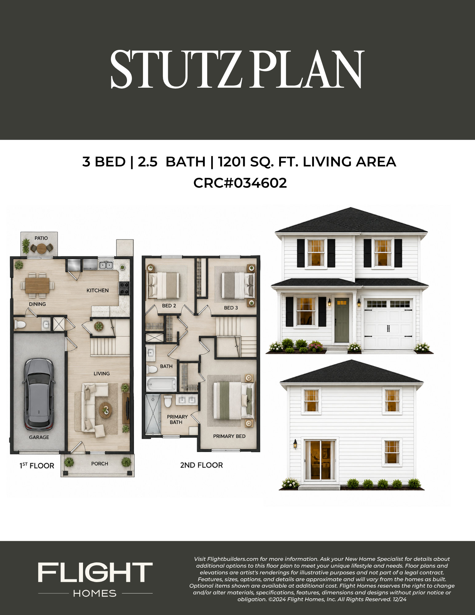 Stutz Model floor plan