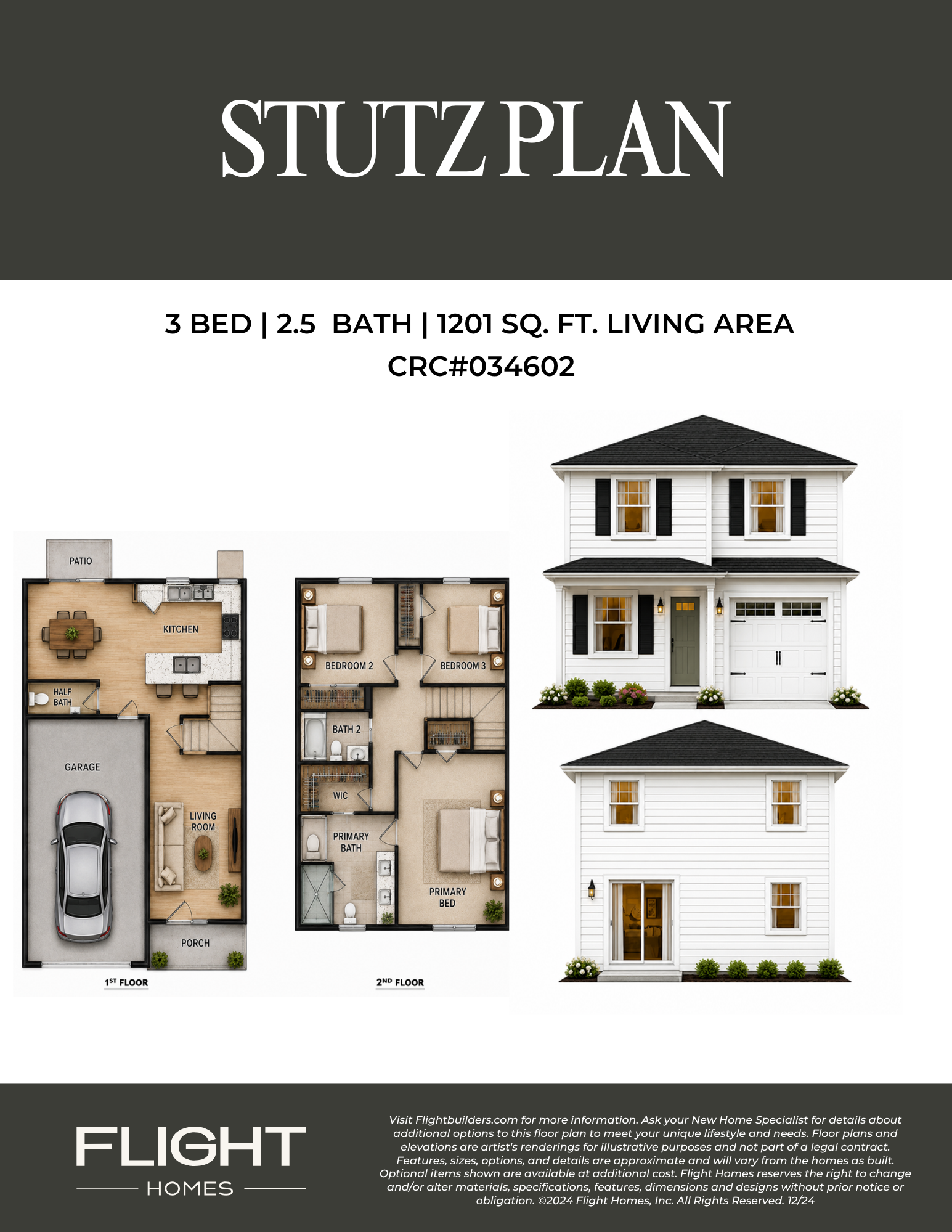 Stutz Model floor plan