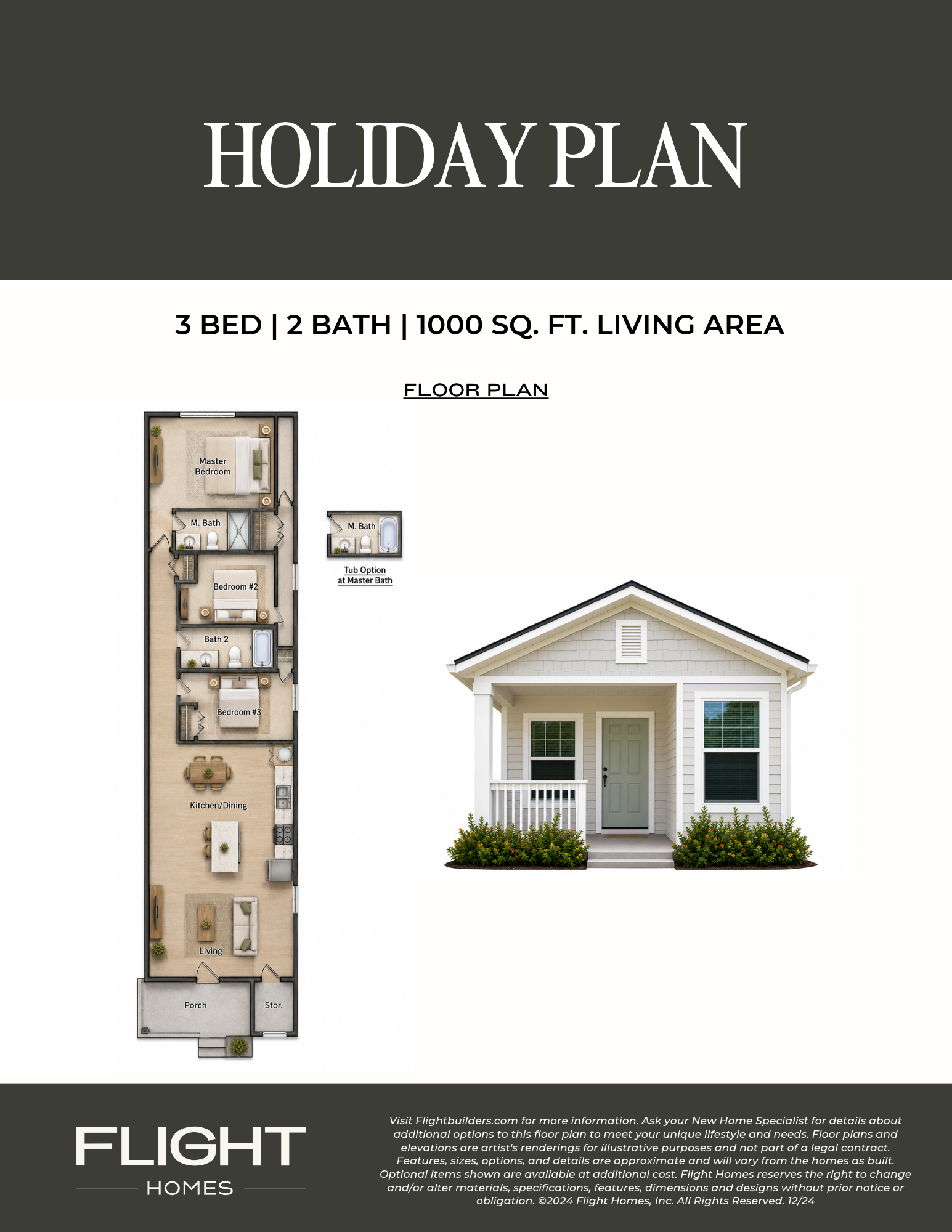 Holiday Model floor plan